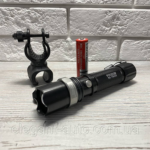 Ліхтарик-ручний "POLICE" 8628-WX-T Wimpex, ЗП 220 V/12V, 1x18650/3xAAA ...