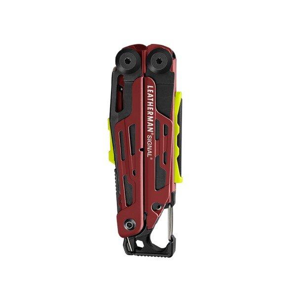 Складной нож мультиінструмент Leatherman 832745 Signal Crimson 19 функций 100 мм красный - фото 3 - id-p1718473388