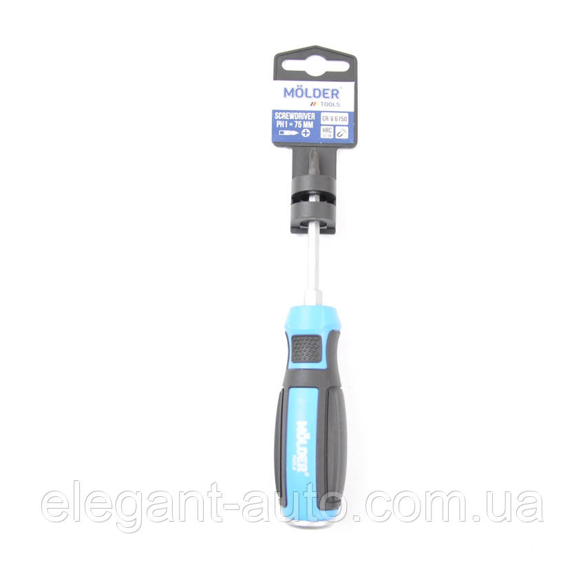 Викрутка ударна - хрест 1*75 "Molder" (МТ33101)