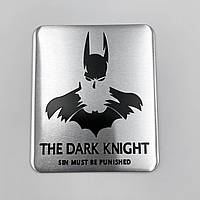 Металлический шильдик эмблема The Dark Knight (Тёмный рыцарь)