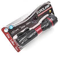 Портативний світлодіодний ліхтарик Eurolamp водоупірний 1 Вт 6500 K червоний FLASH-1W (red), фото 3