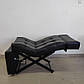 Анатомічна кушетка Tertio 2 Black для лешмейкерів та бровістів, фото 6