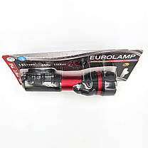 Портативний світлодіодний ліхтарик Eurolamp водоупірний 1 Вт 6500 K червоний FLASH-1W (red), фото 5