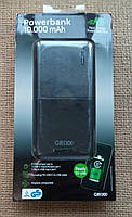 Повербанк GRIXX 10000 mAh, 2 USB входи, USB-C, Micro-USB, швидк. зарядка, кабель USB-USB-C в комплекті, чорний, фото 7