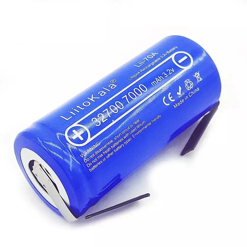 LiitoKala Lii-70A 32700 7000 mAh 3.2V Li-ion під пайку U-tag