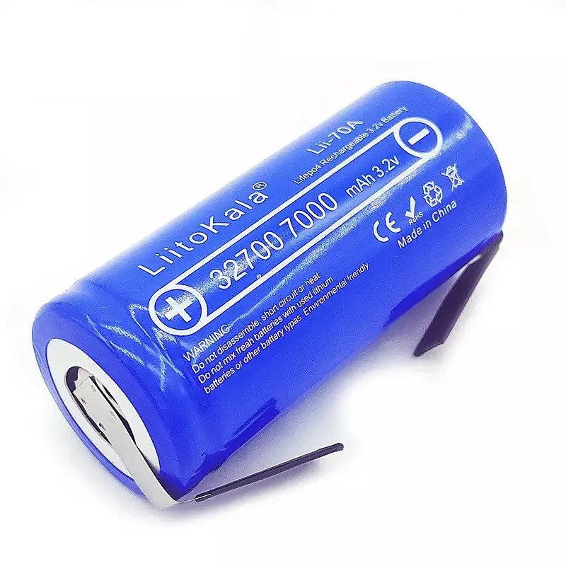 LiitoKala Lii-70A-N  32700 7000 mAh 3.2V Li-ion під пайку U-tag