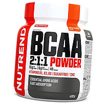 Амінокислоти BCAA Nutrend MEGA STRONG DRINK 400 g чорна смородина, фото 3