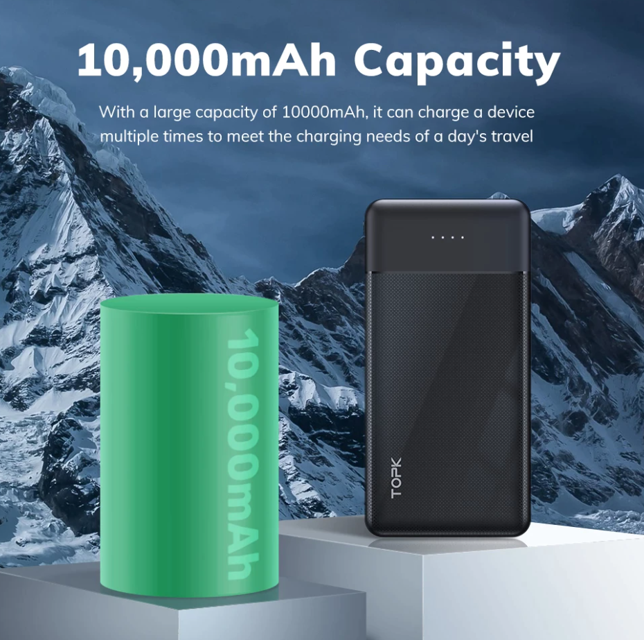 Повер банк (Power bank) TOPK I1014 - 10000mAh (ID#1718487405), цена ...