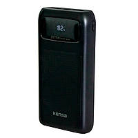 Повір банк для ноутбука мобільний акумулятор умб чорний павер банк для айфону Kensa Power Bank 20000 mAh 22.5 W
