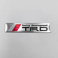 Металлический шильдик эмблема Toyota racing development (Тойота) Small