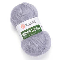 Пряжа Mohair Trendy (Мохер Тренди) - 113 сетло серый