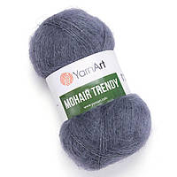 Пряжа Mohair Trendy (Мохер Тренди) - 114 серый