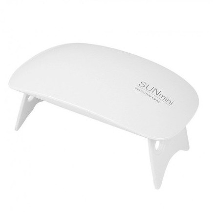 Компактна лампа UV/LED SUN MINI для нігтів на USB-кабелі, білий