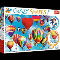 Настольная игра Trefl Пазл Crazy Shapes Цветные воздушные шары, 600 эл. (11112)