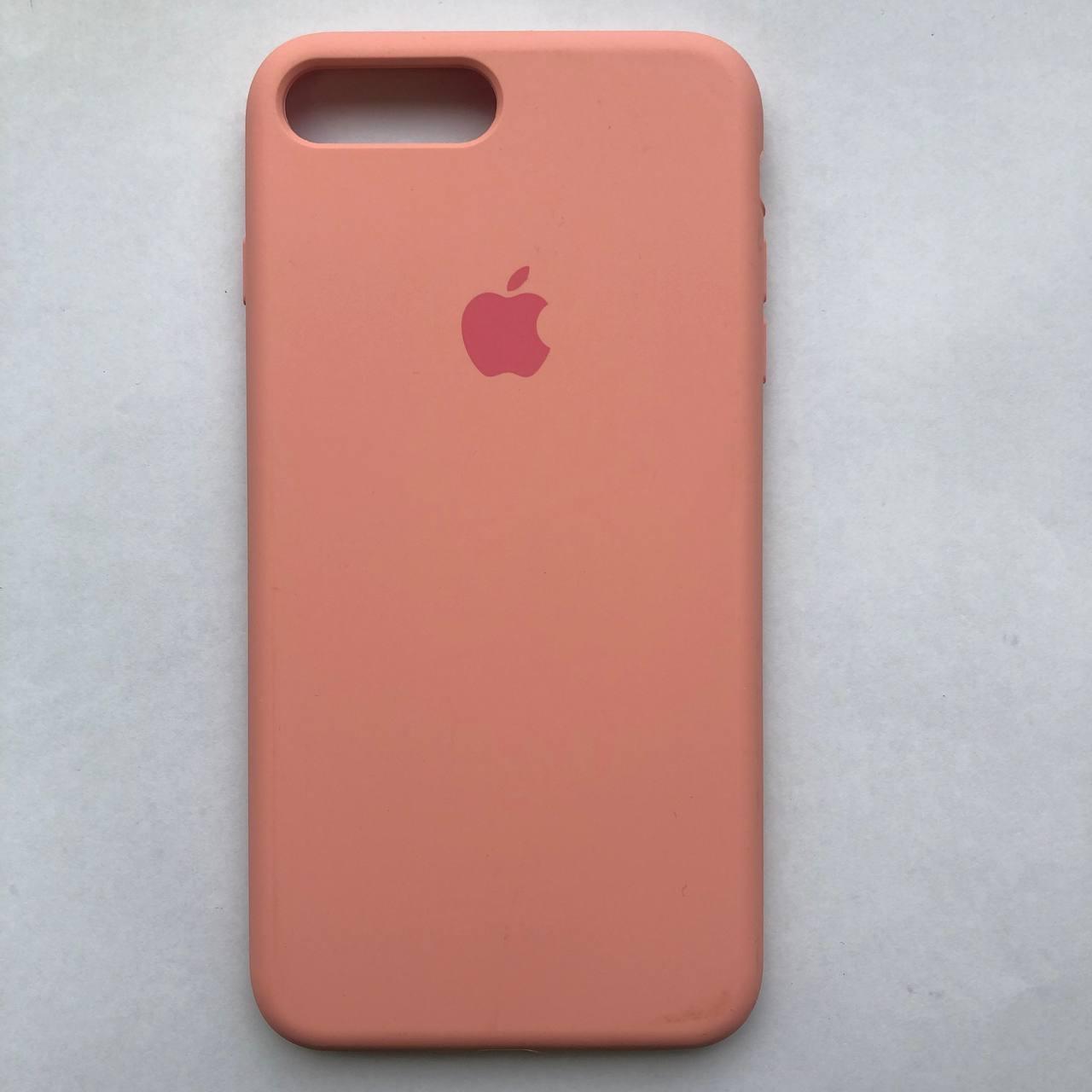 Чохол Silicone Case для Apple iPhone 7 Plus, 8 Plus Rose Powder