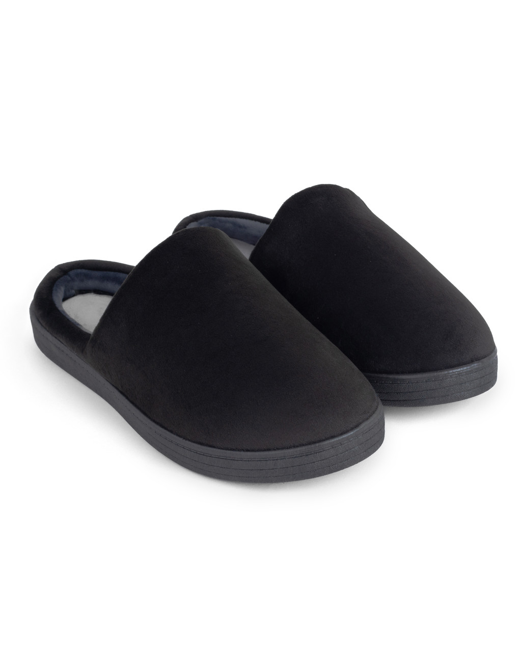 Капці домашні велюрові Чорний, фото 1