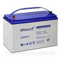 Мощный Аккумулятор гелевый Ultracell UCG100-12 GEL 12V 100 Ah