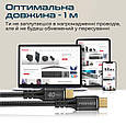 Кабель Promate PowerBolt240-1M USB Type-C to USB Type-C 240W PD 1 м Black (powerbolt240-1m.black), фото 7