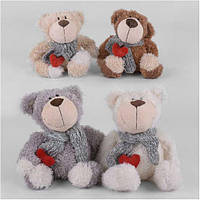 М'яка іграшка К 17977, "Ведмедик", 4 різновиди, 33 см