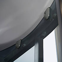 TMS-885/40, Fabio, гідробокс з КПК, 90 х 90 см, рама сатин, скло сіре, заднє скло чорне, фото 5