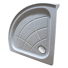 Душова кабіна 90х90 см рама хром, скло прозоре 6 мм Rhein RH116 без піддона, фото 2