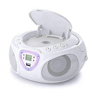 Бумбокс c цветомузыкой Auna Roadie Boombox CD USB MP3 радио AM / FM Bluetooth 2.1, Германия