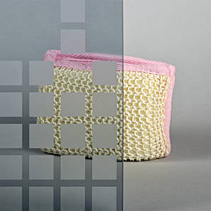 6690A, Sansa, гідробокс 100 х 100 см, рама сатин, скло сіре-мозаїк, задне скло чорне, фото 2