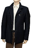 Зимове пальто "Pierre Carlos". Темно-синє. Чоловіче. Туреччина, фото 7