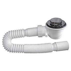 Сифон для душового піддона нажимний Sansa, фото 1