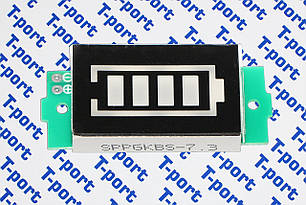 Універсальний LED-індикатор заряду Li-ion 1S-8S 18650 (MH-DL18S)
