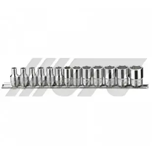 Набір головок 1/4" 4-14мм. 6г.13ед.