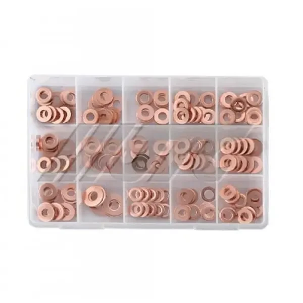 Набір мідних шайб під форсунки, фото 1