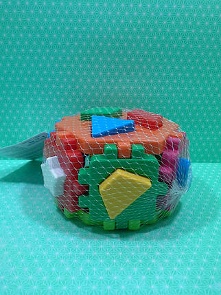 Игра ТехноК Розумний малюк Кубик логіка (1998) Гексагон-2, фігури, 20 дет., фото 2