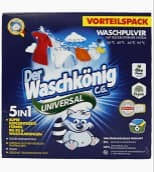 Порошок для стирки Der Waschkonig Universal, 390г бесфосфатный стиральный порошок