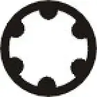 Головка RIBE 1/2" M6S, фото 3