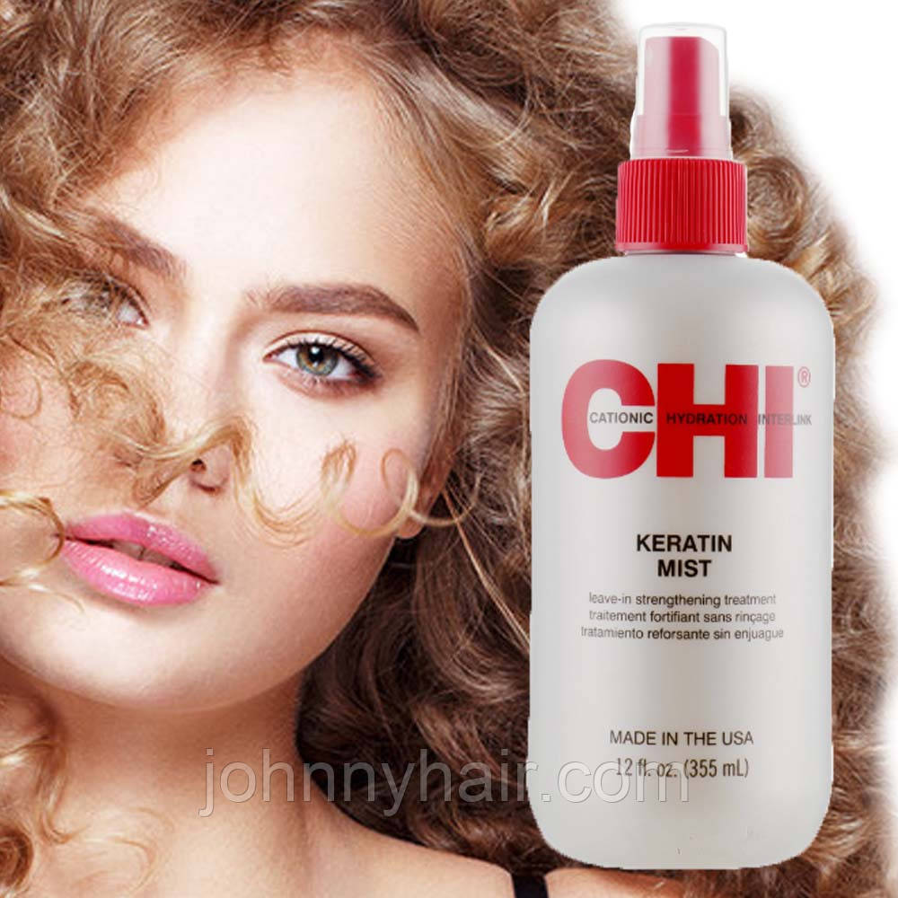 Кондиціонер-спрей для волосся Chi Keratin Mist 355 мл, фото 1