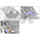 Набір фіксаторів распредвала і коленвала FORD 2.0 ECOBOOST, фото 3