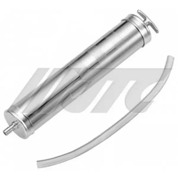 Шприц плунжерний маслозаливної 500мл (сталь), шланг 350мм, фото 1