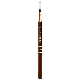 Олівець для очей Eveline Eye Max Precision автоматичний з розтушовкою коричневий (5907609333759)
