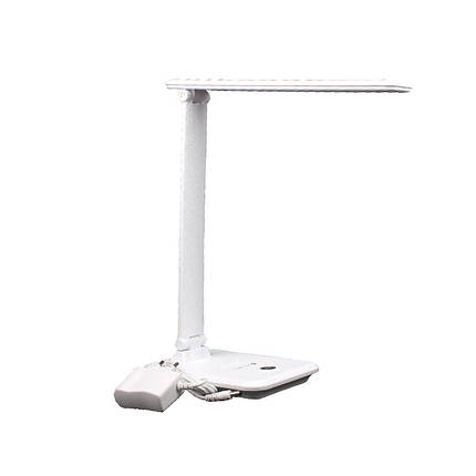 Настільна LED-лампа ElectroHouse 10 W 2700 K/4100К/6500К біла EH-LMT-WC1, фото 3