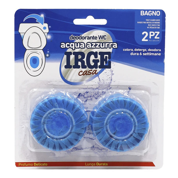 Таблетки для зливного бачка IRGE Blue water 2 шт