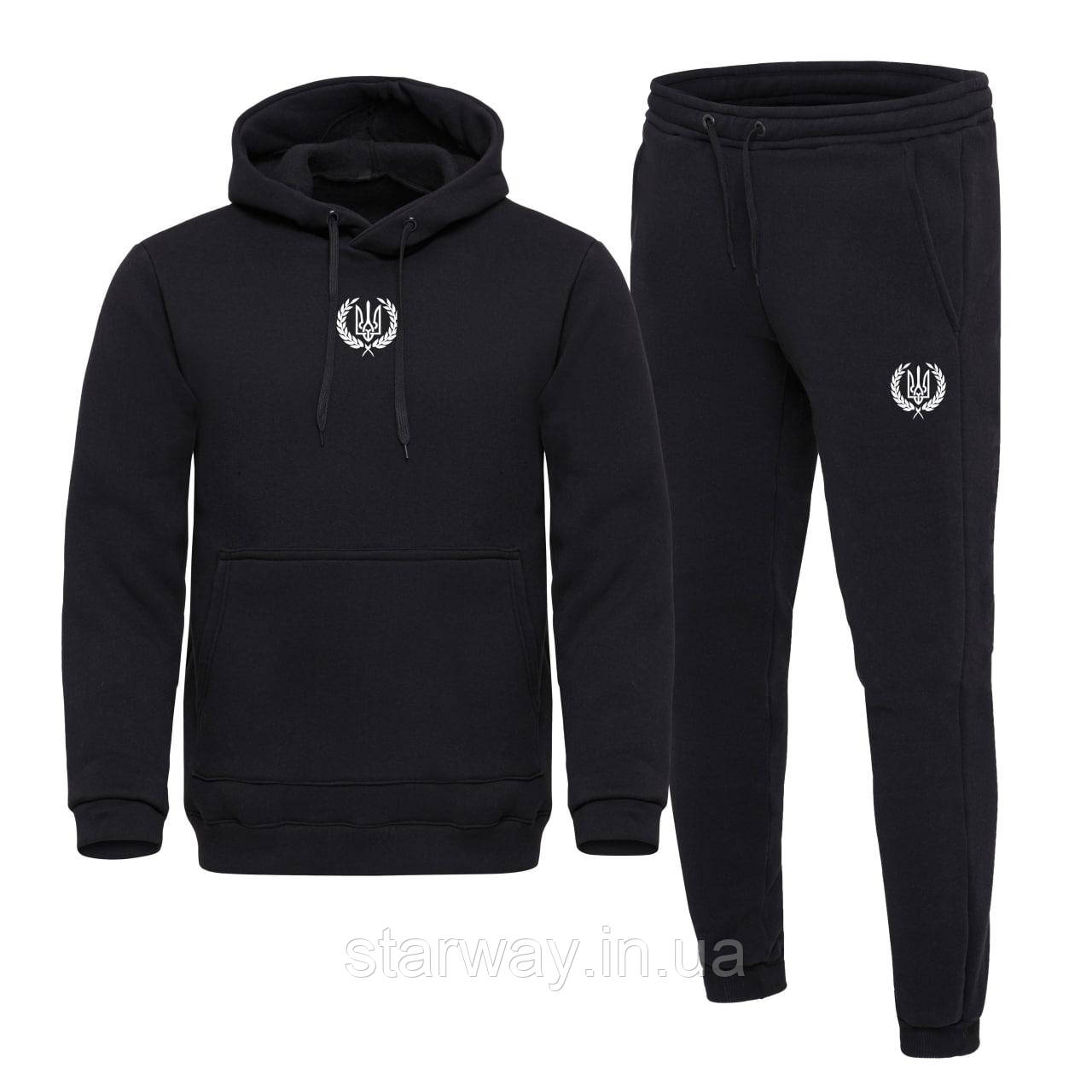 Спортивний патріотичний костюм з капюшоном Україна | різні кольори