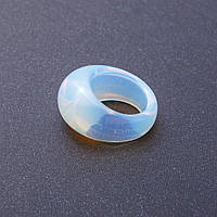 Перстень з натурального Місячного каменю Опаліт р-р 18,19,20мм купить дешево в интернете