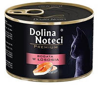 Вологий корм для кішок з лососем Dolina Noteci Premium 185 г