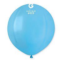 Повітряна куля пастель блакитна 19" (48 см) Gemar