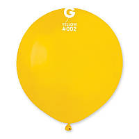 Воздушный шар пастель желтый 19" (48 см) Gemar