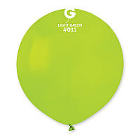 Воздушный шар пастель салатовый 19" (48 см) Gemar