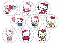 Вафельная картинка Hello Kitty / Хелло Китти 5
