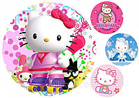 Вафельная картинка Hello Kitty / Хелло Китти 9