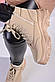 Черевики жіночі бежеві демісезонні Д756, фото 5